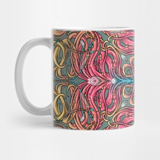 hair mandala design Mug